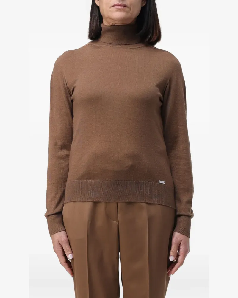 Kiton high-neck sweater - Braun Braun