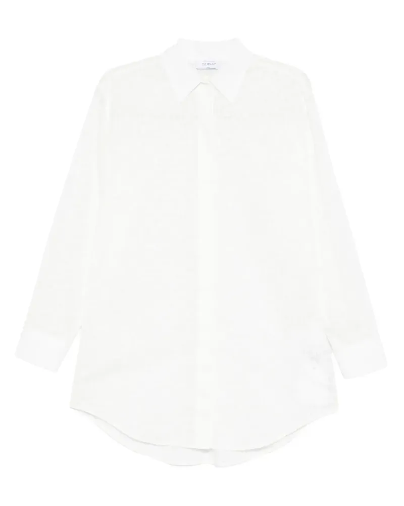 OFF-WHITE Gemustertes Hemd - 0118 WHITE 0118