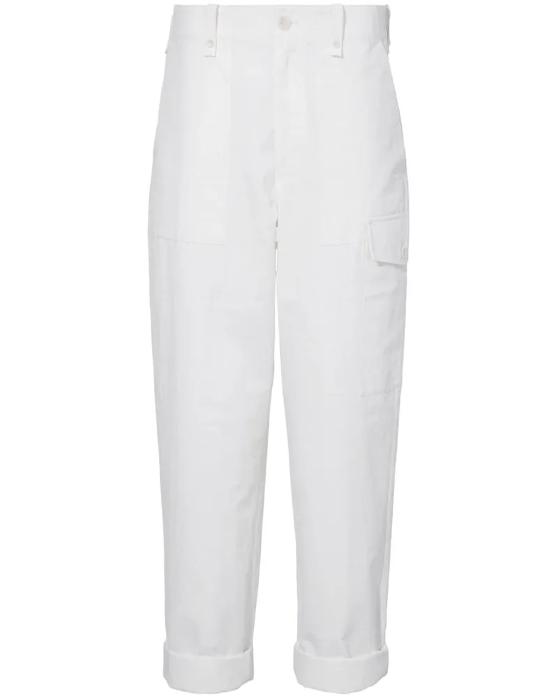 Proenza Schouler Hose mit Tapered-Bein - Weiß Weiß