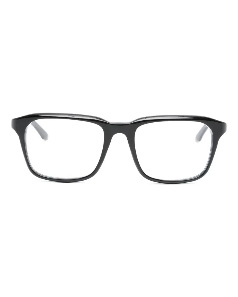 Gucci Brille mit eckigem Gestell - Schwarz Schwarz