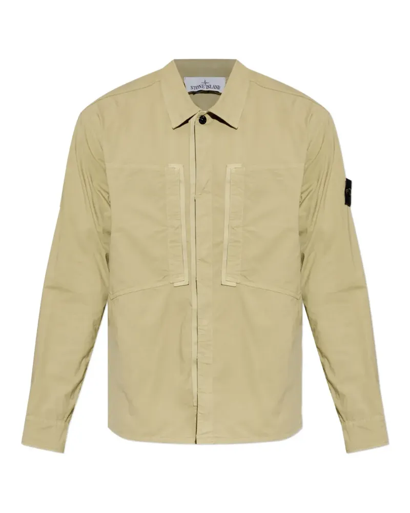 Stone Island Mercerised Ripstop jacket - Nude Nude
