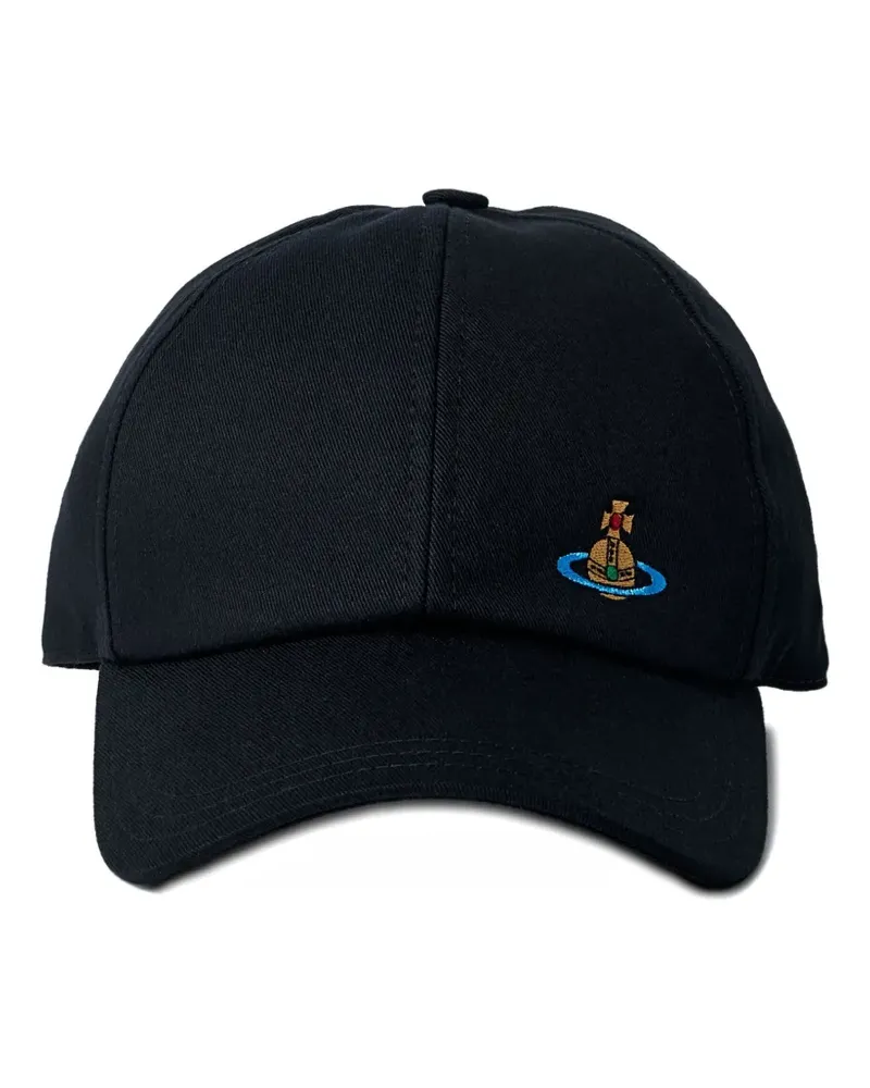 Vivienne Westwood Orb Hut mit Logo-Detail - Schwarz Schwarz
