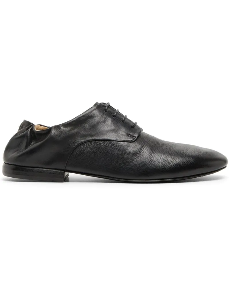 Marsèll Derby-Schuhe mit gerafftem Absatz - Schwarz Schwarz