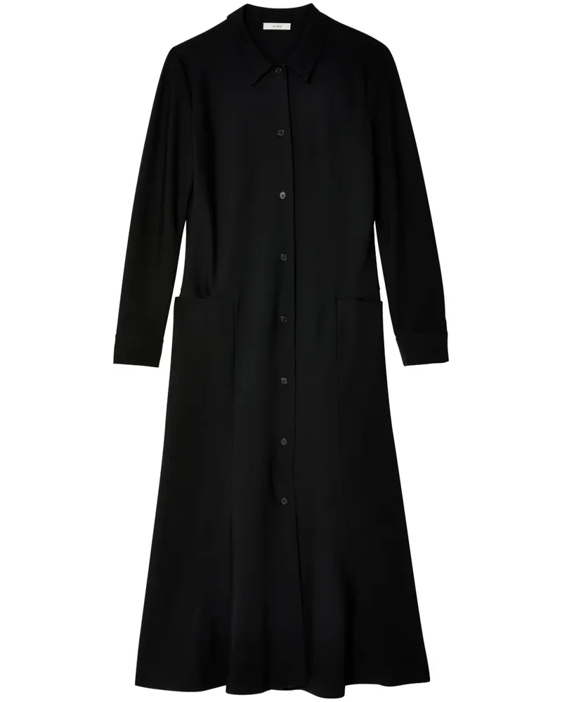 The Row Myra Hemdkleid aus Seide - Schwarz Schwarz