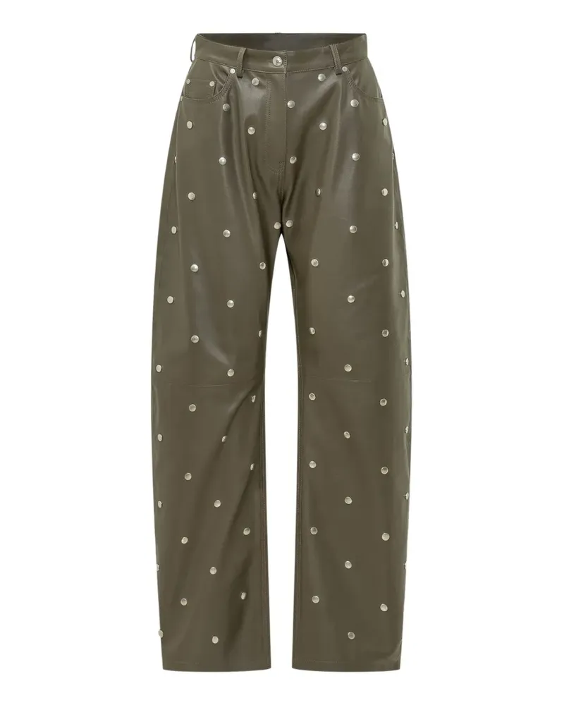 Stella McCartney Verzierte Hose - Grün Grün