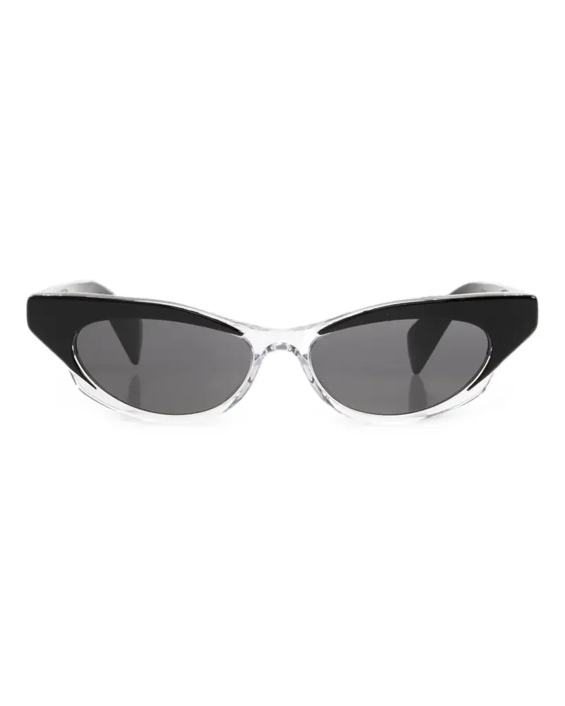 Alexander McQueen eye-cat sunglasses - Schwarz Schwarz