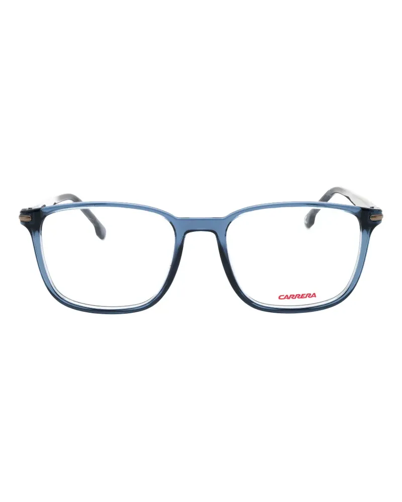 Carrera logo-detail glasses - Blau Blau
