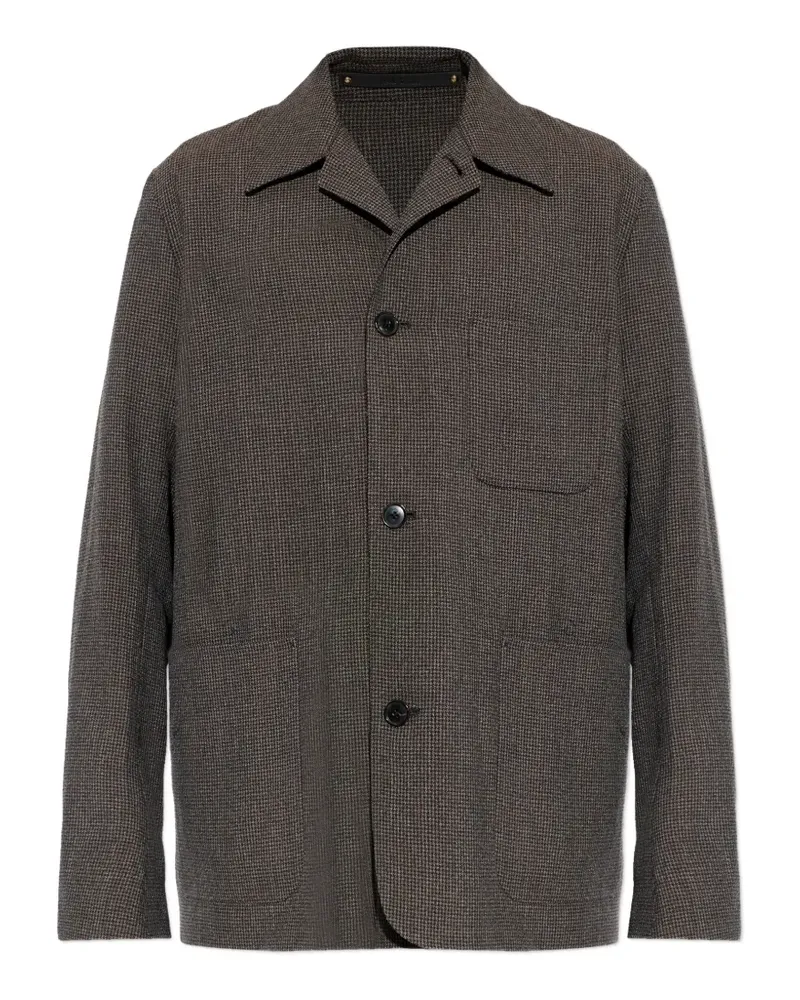 Paul Smith buttoned wool overshirt - Braun Braun
