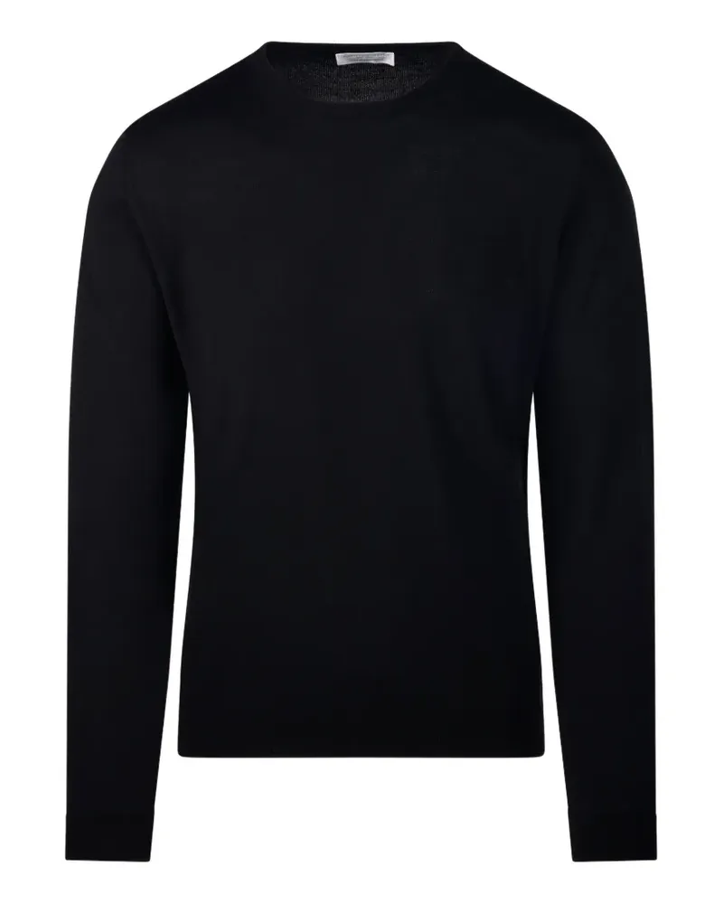 Roberto Collina Pullover mit rundem Ausschnitt - Schwarz Schwarz