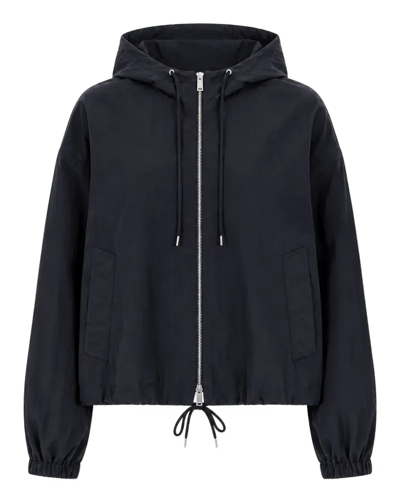 Studio Nicholson Mesa water-repellent hooded jacket - Schwarz Schwarz