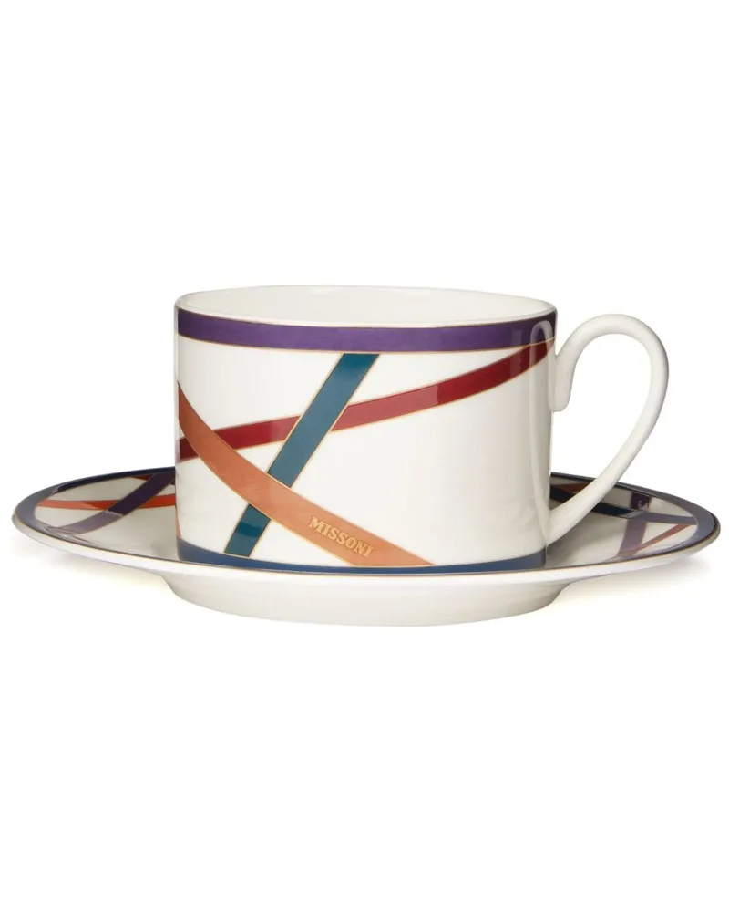 Missoni Home Nastri Kaffeeservice - Weiß Weiß