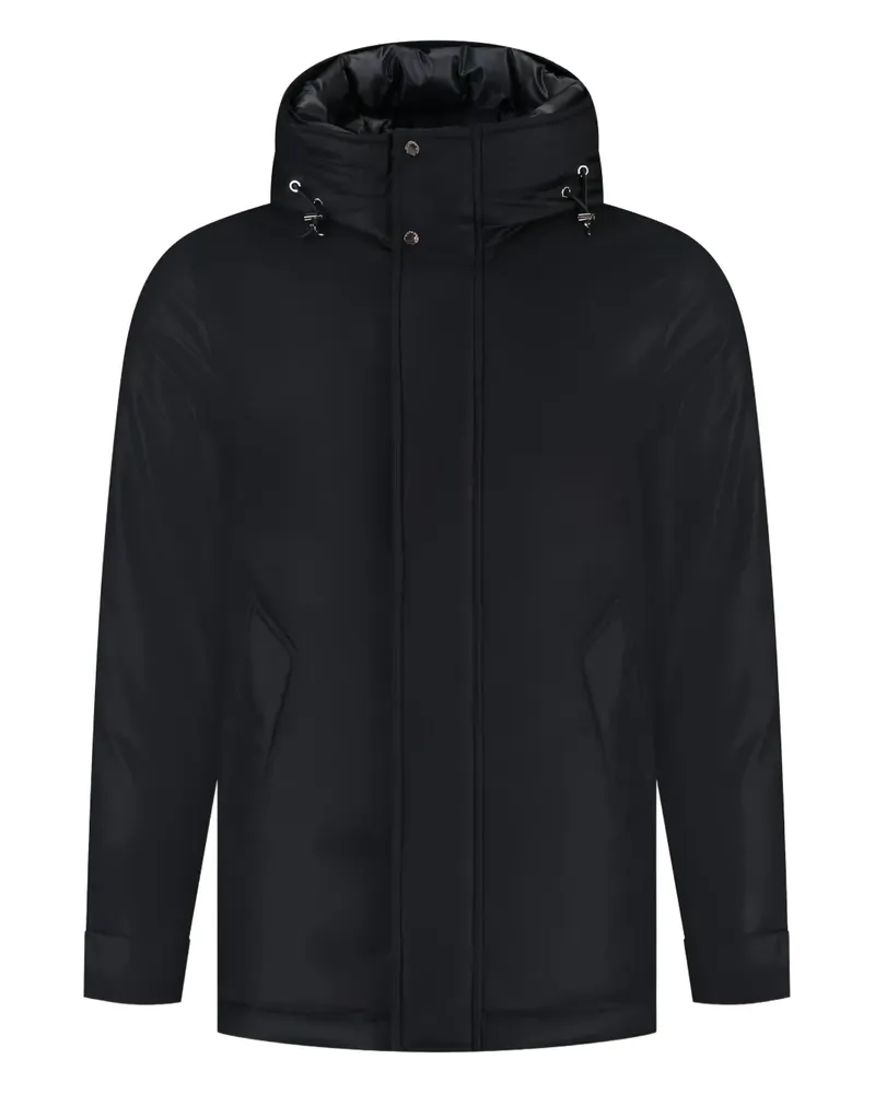 Woolrich padded hooded jacket - Schwarz Schwarz