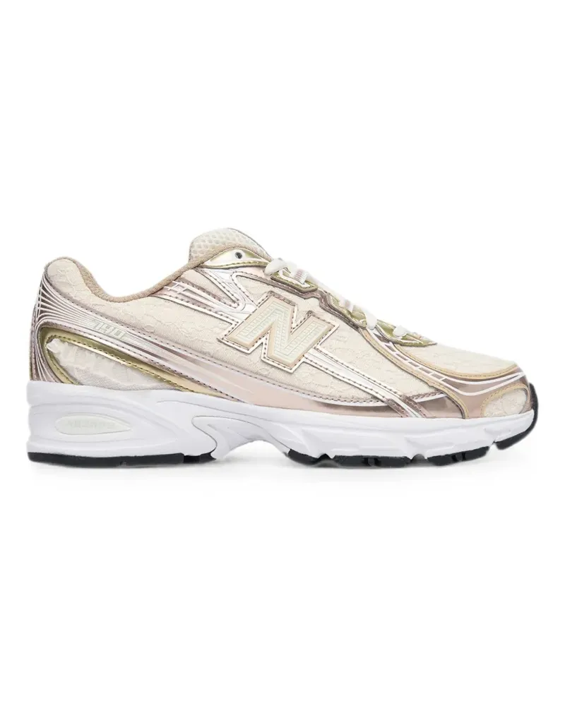 New Balance 740 lace-panelled sneakers - Nude Nude