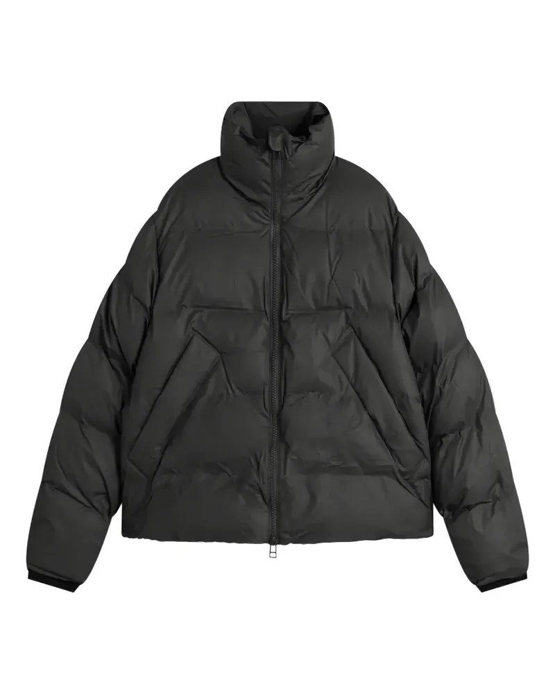 Tretorn x Kassl Editions quilted zip-up puffer jacket - Schwarz Schwarz