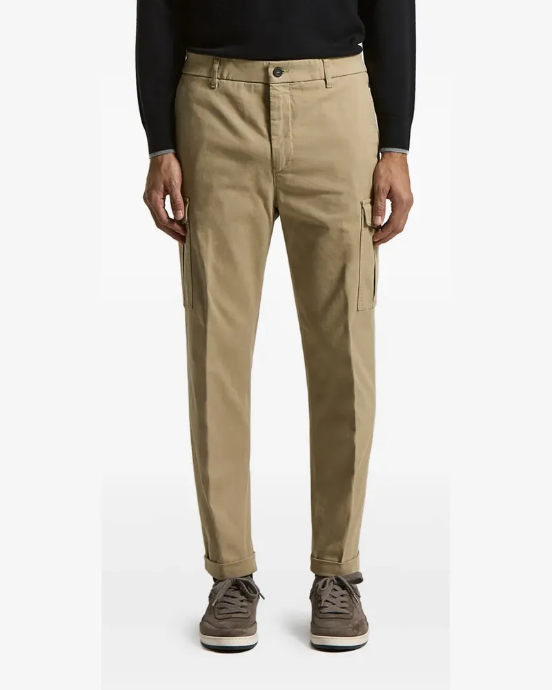 Peserico cargo-pocket trousers - Nude Nude