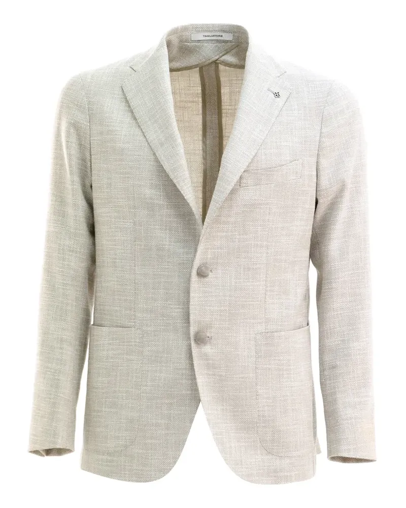 Tagliatore Jacke mit fallendem Revers - Nude Nude