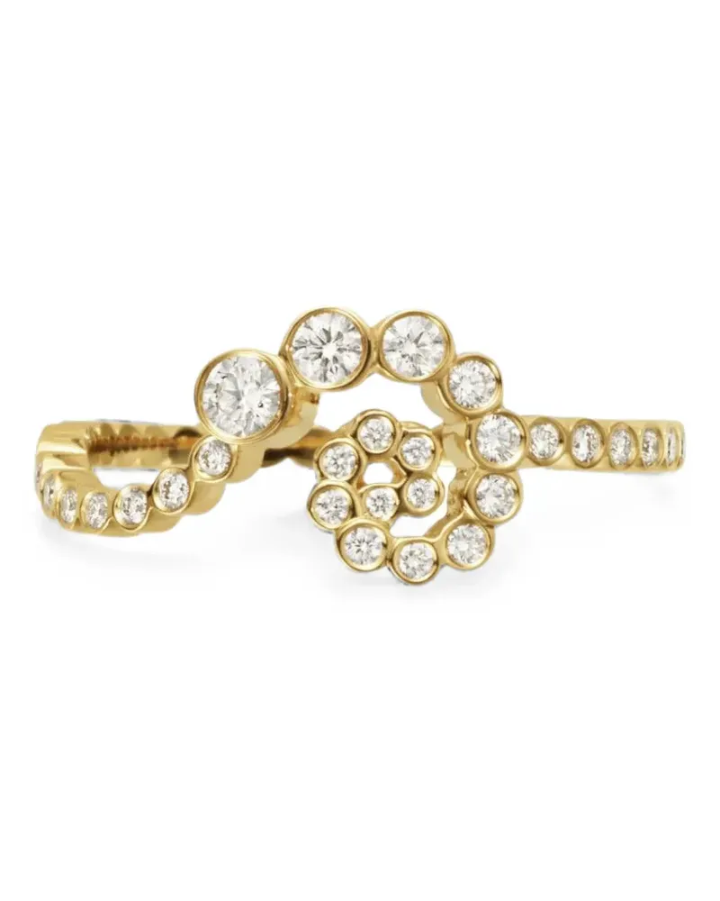 Sophie Bille Brahe Rêve Escargot diamond ring - Gold Gold