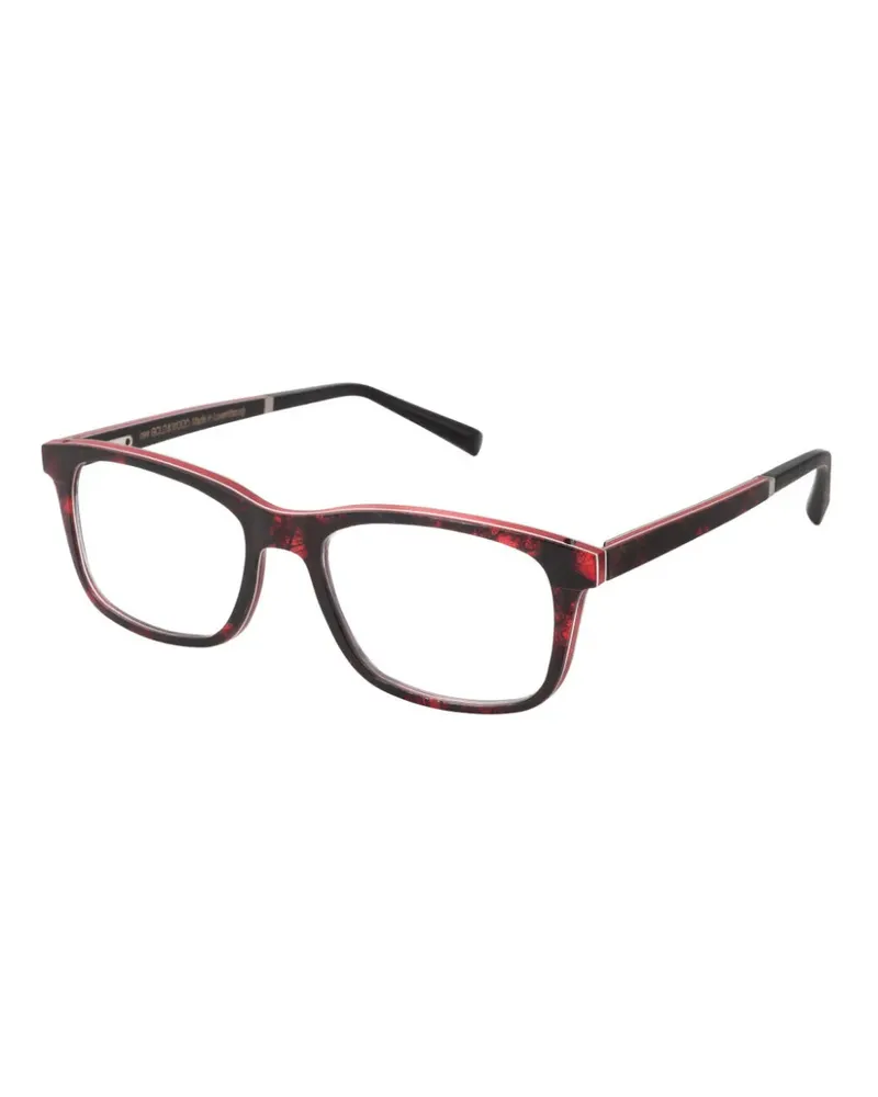 GOLD & WOOD Calypso Brille in Schildpattoptik - Schwarz Schwarz