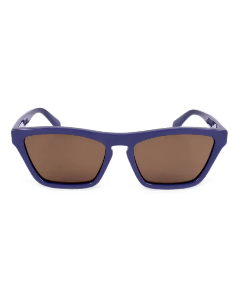 Stella McCartney Brille mit geometrischem Gestell - Blau Blau
