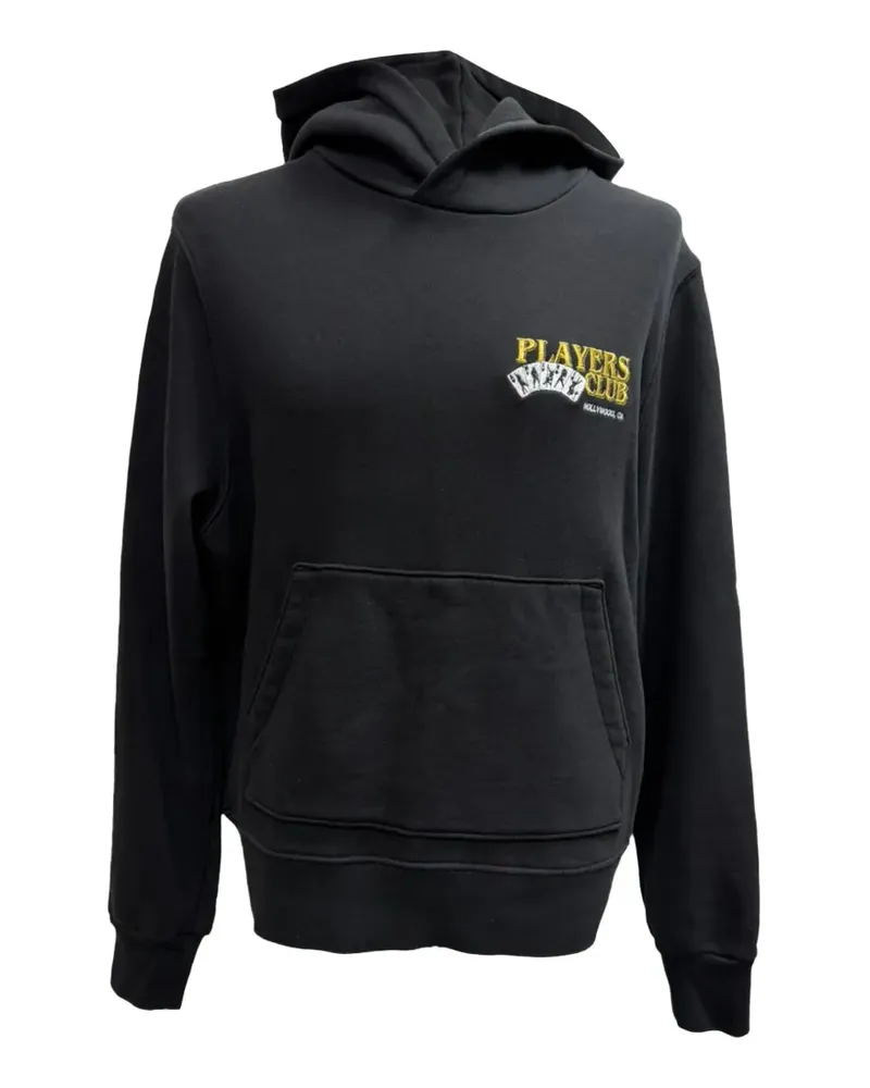 Amiri Players Club printed hoodie - Schwarz Schwarz