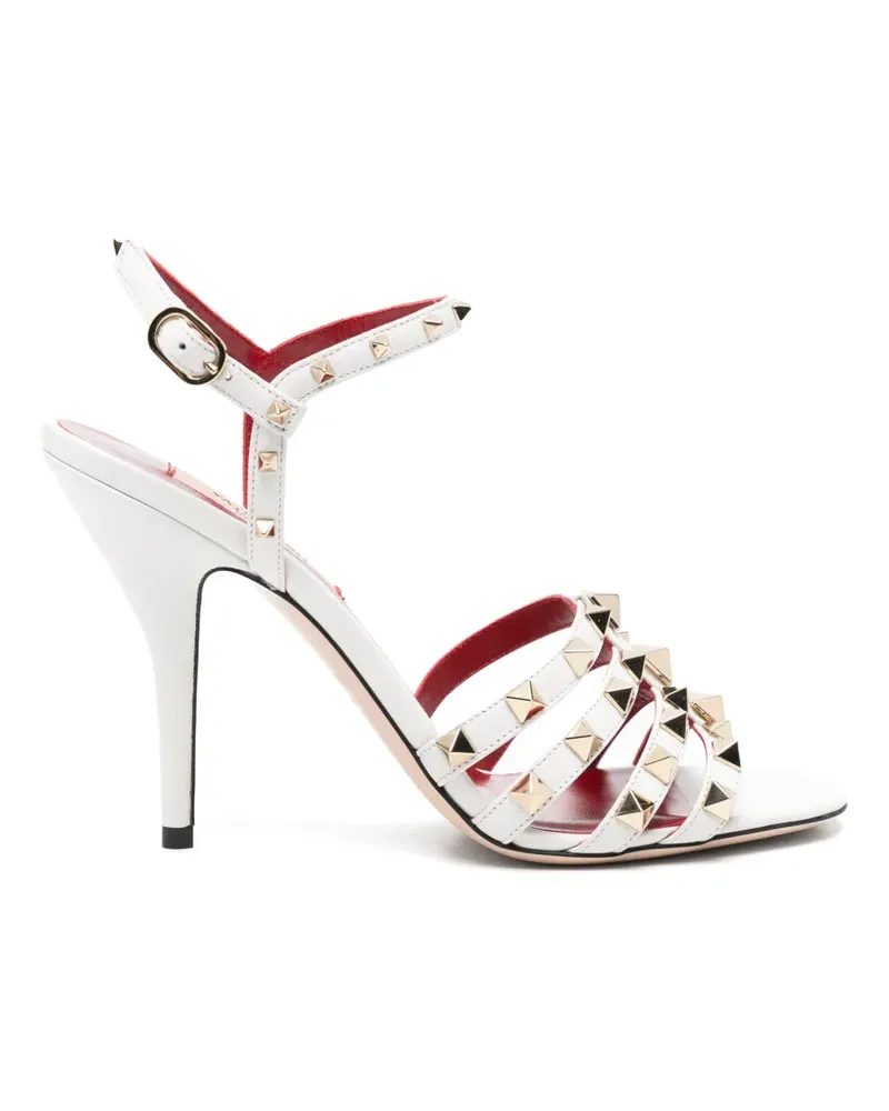 Valentino Garavani Rockstud Sandalen - Weiß Weiß