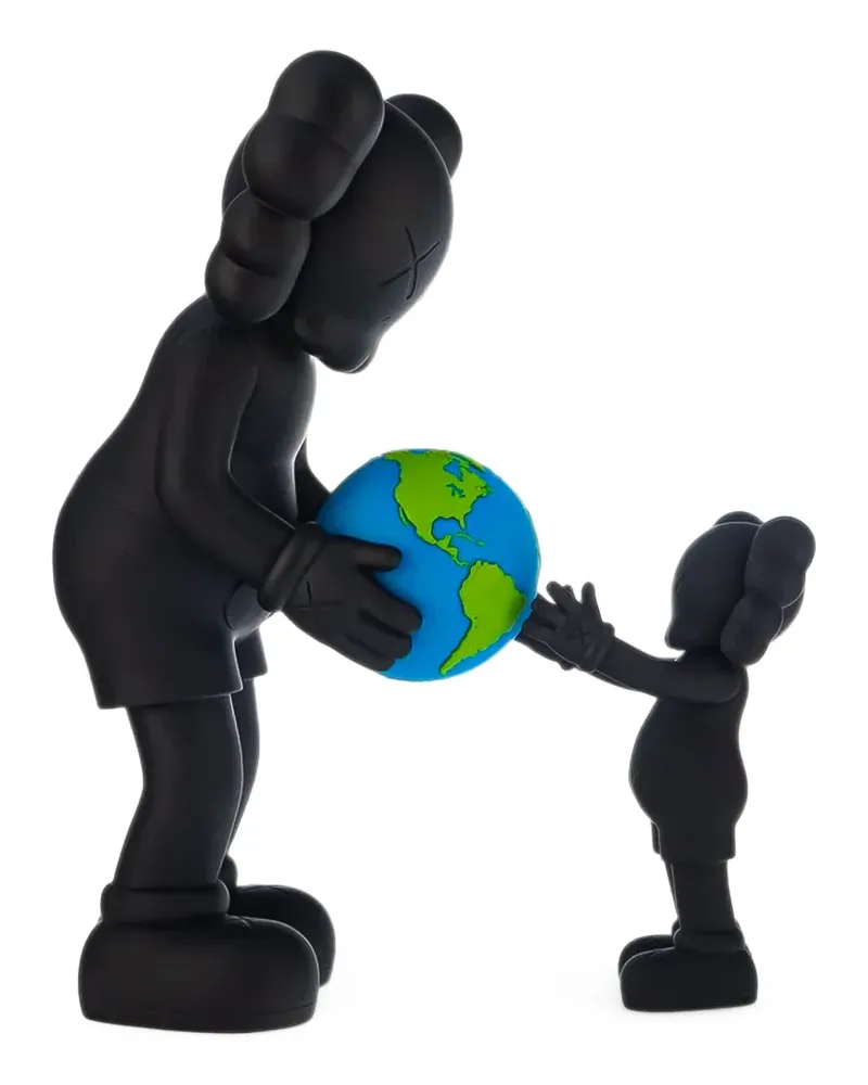KAWS The Promise Figur aus Vinyl - Schwarz Schwarz