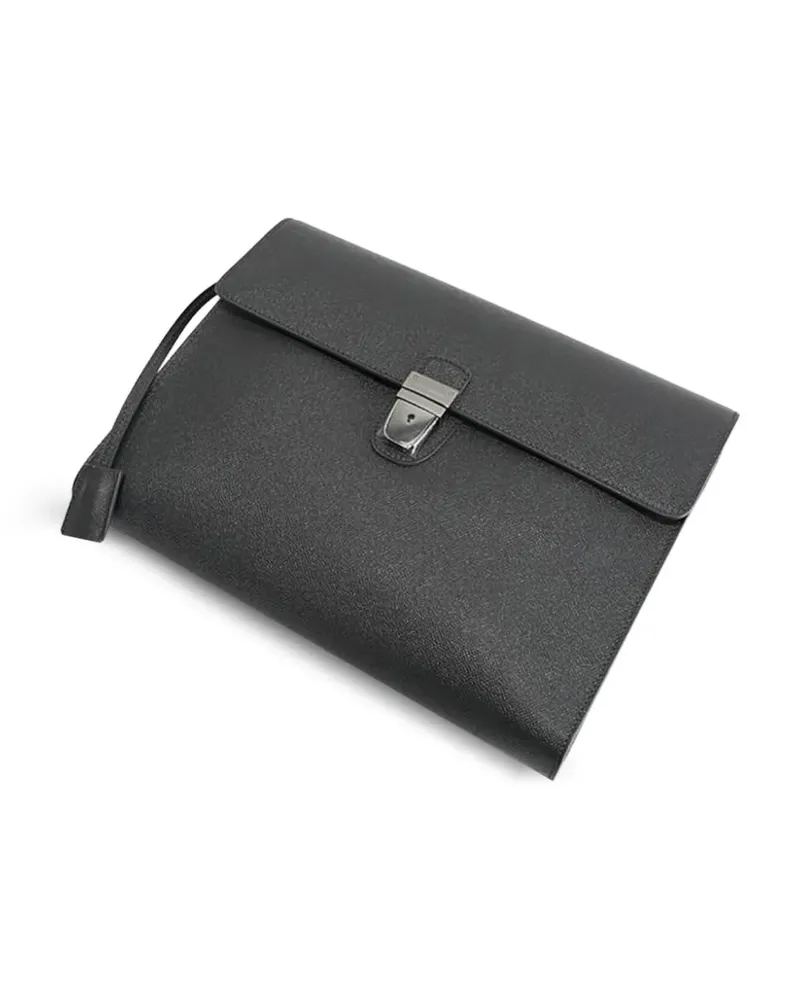 Dolce & Gabbana leather laptop bag - Schwarz Schwarz