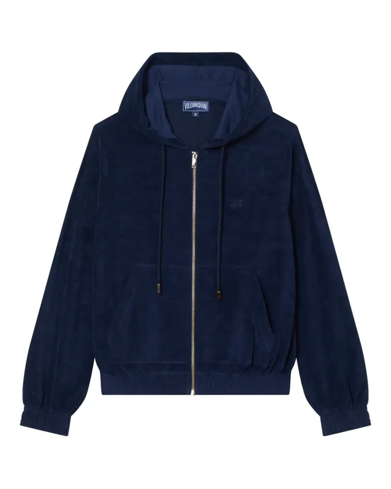 Vilebrequin Terry zip-up hoodie - Blau Blau
