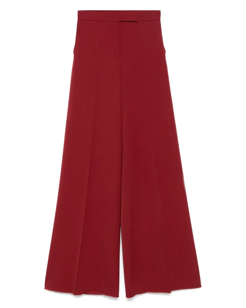 Max Mara Hose mit hohem Bund - Rot Rot