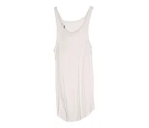 round-neck ribbed tank top
