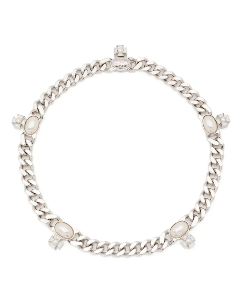 Vivienne Westwood Gaby Halskette - Silber Silber