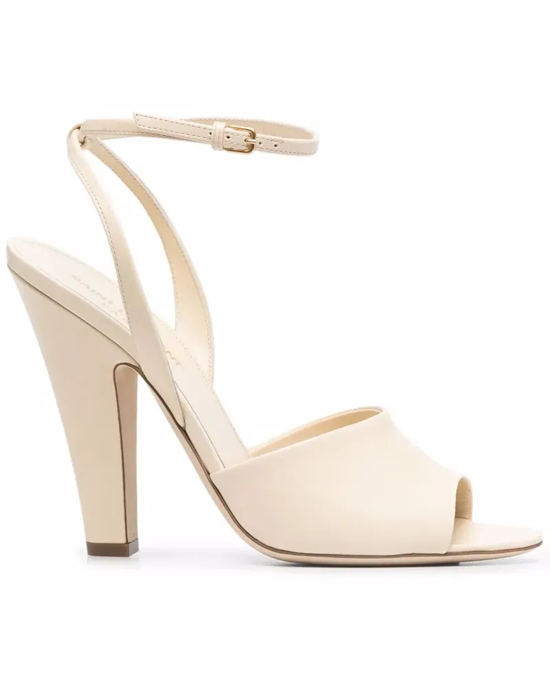 Saint Laurent Scandale Sandalen 110mm - Nude Nude
