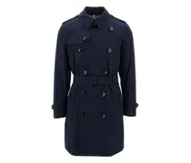 Klassischer Trenchcoat - Blau