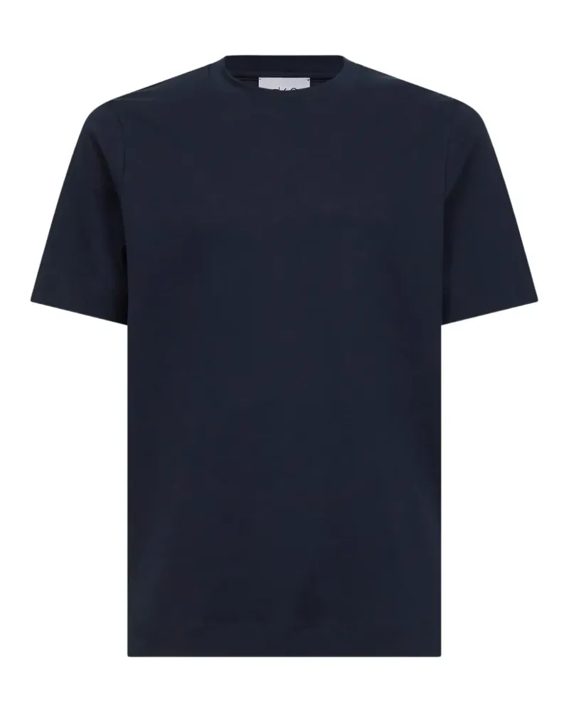 D4.0 crew-neck T-shirt - Blau Blau