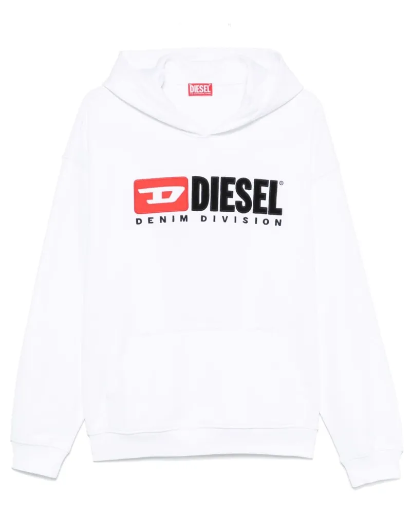 Diesel S-Boxt Hoodie - Weiß Weiß