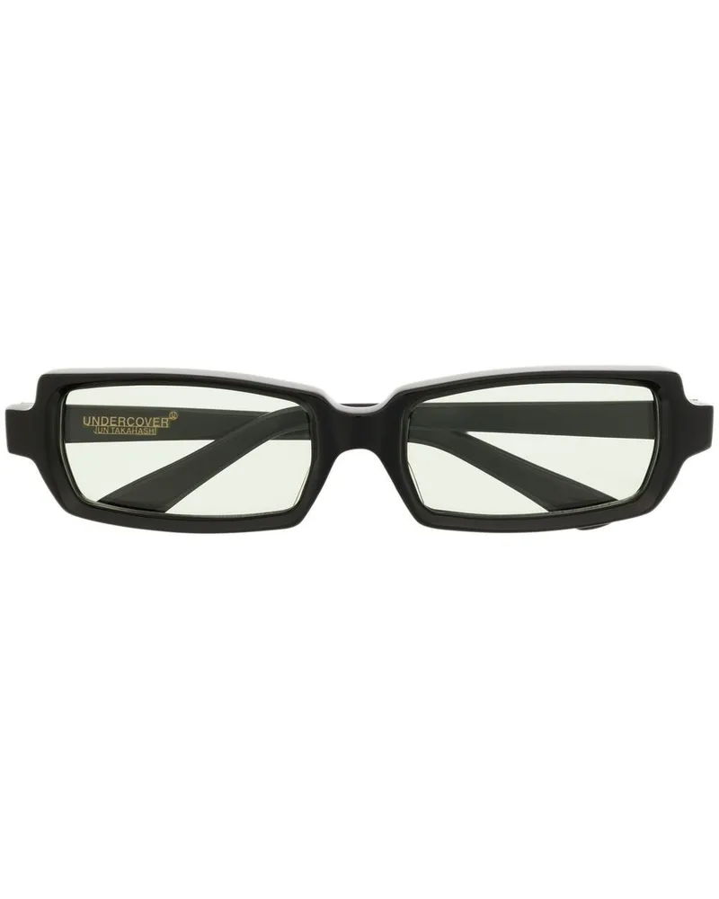 Undercover Eckige UC1B4E01 Sonnenbrille - Schwarz Schwarz
