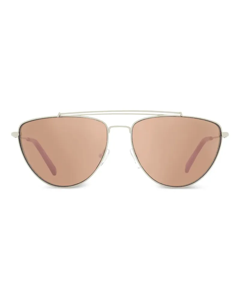 Diane von Furstenberg Krista Pilotenbrille - Silber Silber