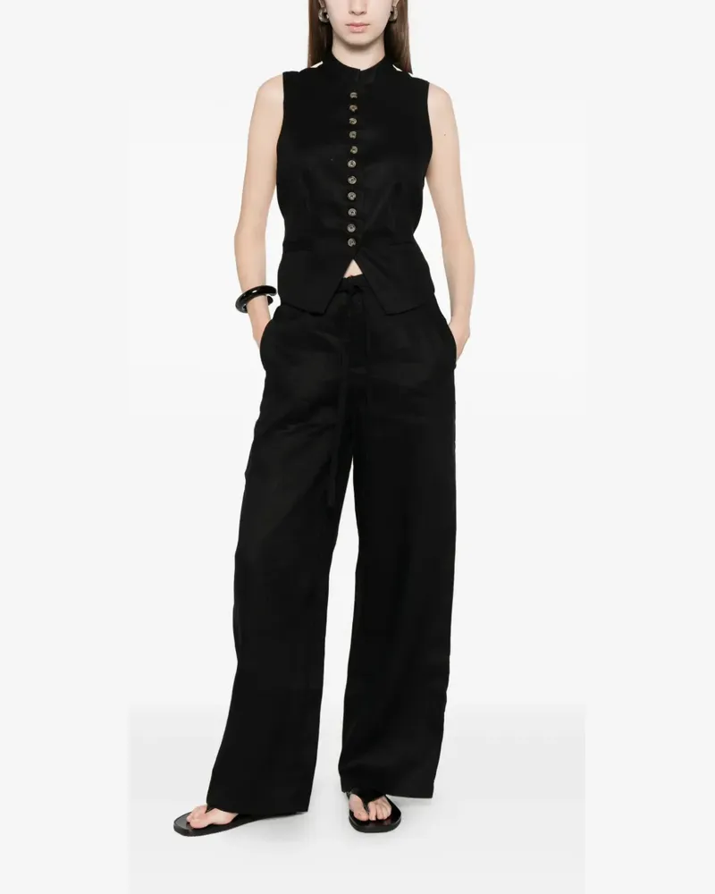 JcSophie Loire belt trousers - Schwarz Schwarz