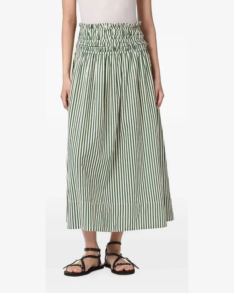 AllSaints Kali A-line midi skirt - Weiß Weiß