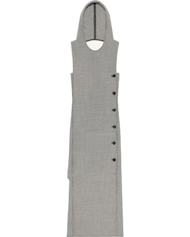 Courrèges Oblique Kleid - Grau Grau