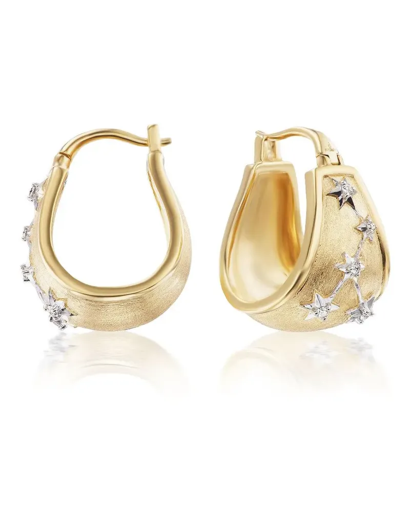 Sorellina 18kt Constellation Gelbgoldring mit Diamanten Gold