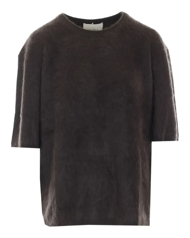 Lisa Yang Maren T-Shirt aus Kaschmir - Braun Braun