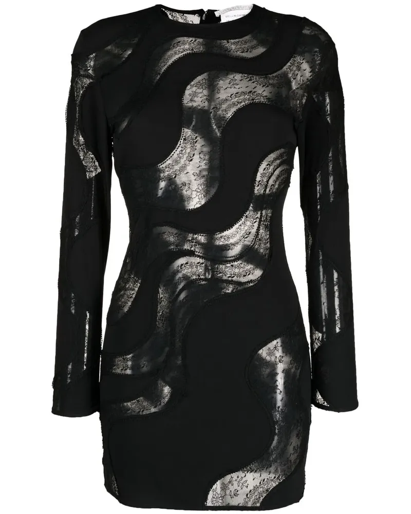 Stella McCartney Makenzie Kleid - Schwarz Schwarz