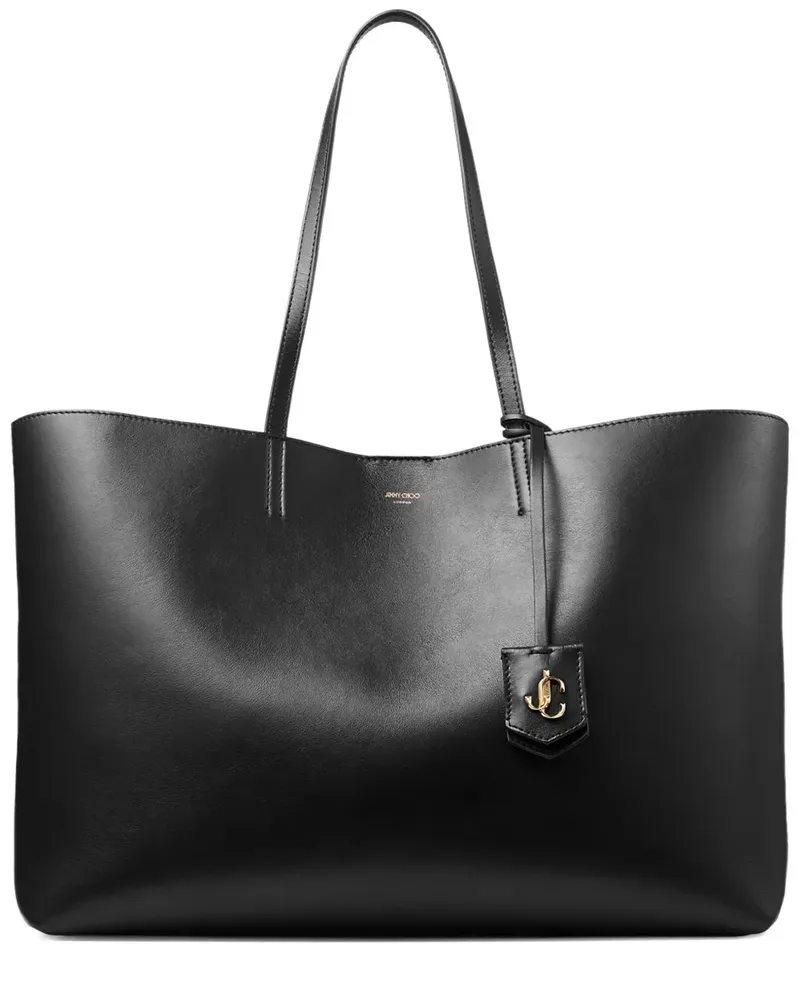 Jimmy Choo Nine2Five East-West Tote Bag - Schwarz Schwarz
