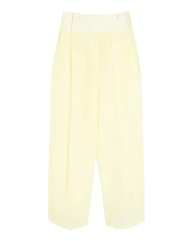SPORTMAX wide-leg trousers - Gelb Gelb
