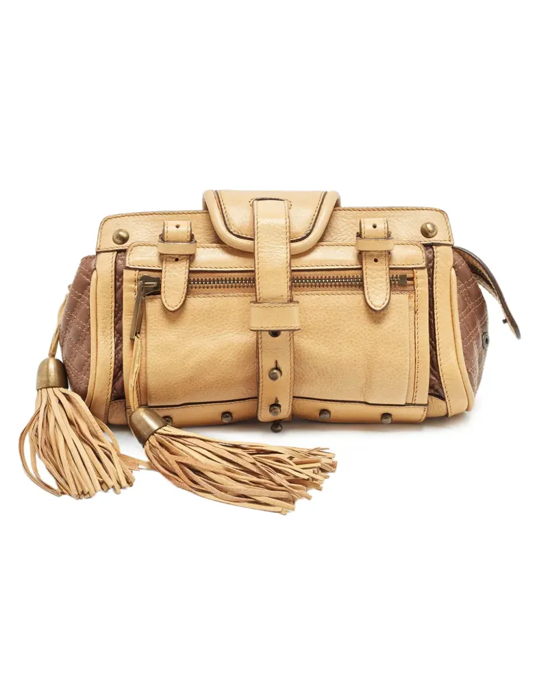 Zac Posen Babs Clutch mit Quaste - Nude Nude