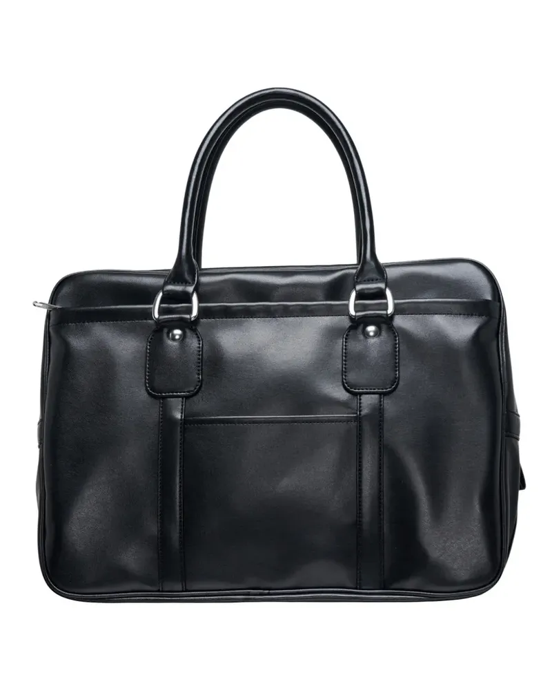 Comme des Garçons top-handle briefcase - Schwarz Schwarz