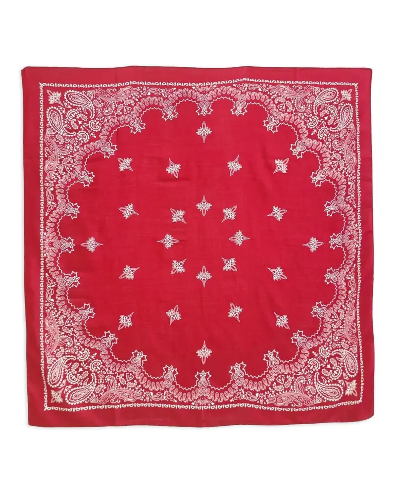 Destin Gemusterter Judy Schal - Rot Rot
