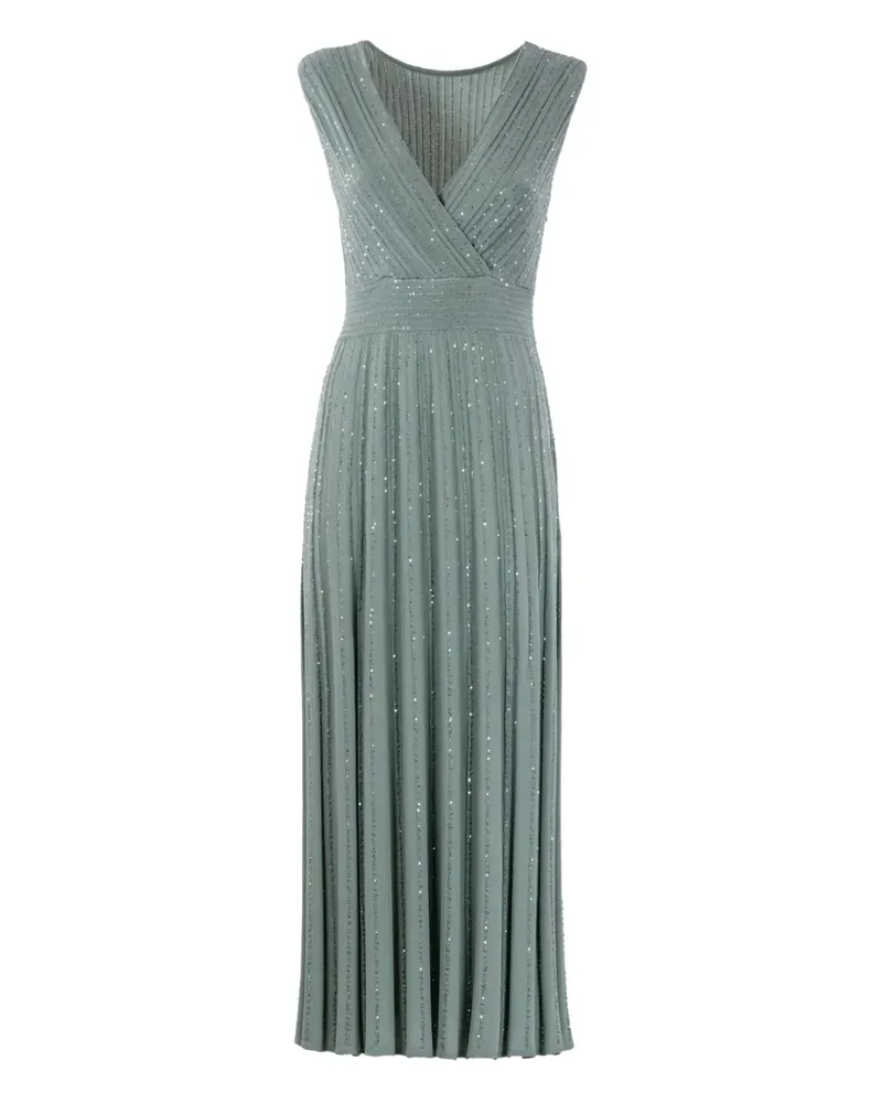 D.EXTERIOR Midikleid mit Pailletten - Blau Blau
