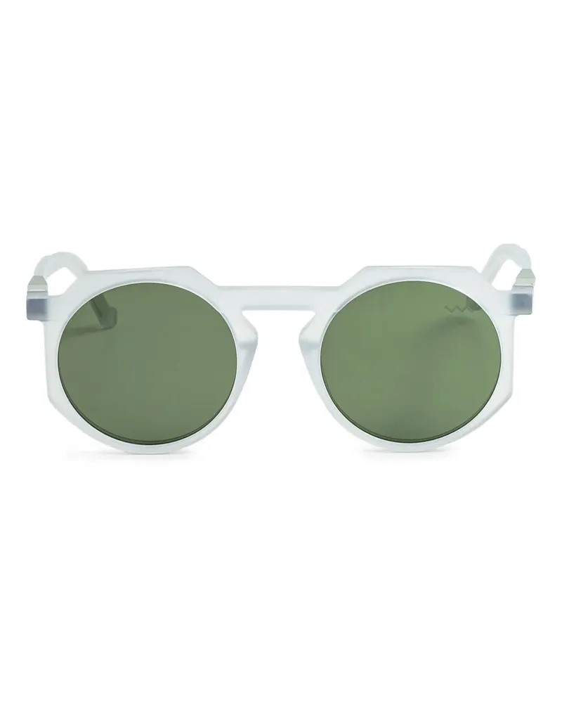 VAVA EYEWEAR Sonnenbrille mit rundem Gestell - Schwarz Schwarz